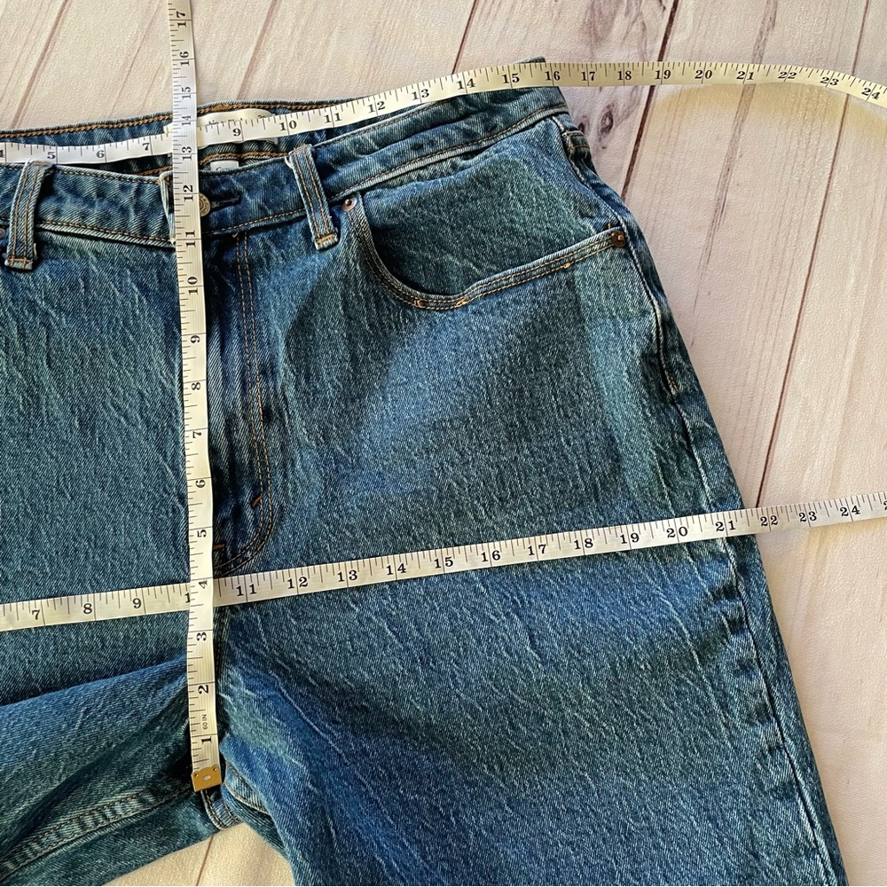 Abercrombie & Fitch The 90s Relaxed Jeans Women’s 32 | 14 R High Rise Curve Love - Picture 12 of 15